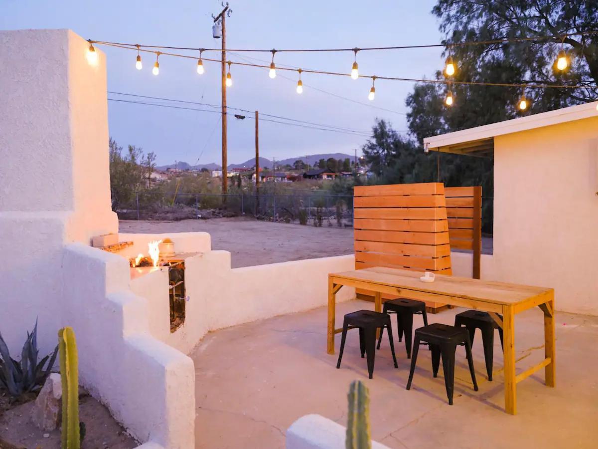 The Zen - Outdoor Shower, Gas Fireplace, Walkable To Shops & Restaurants Joshua Tree Eksteriør billede
