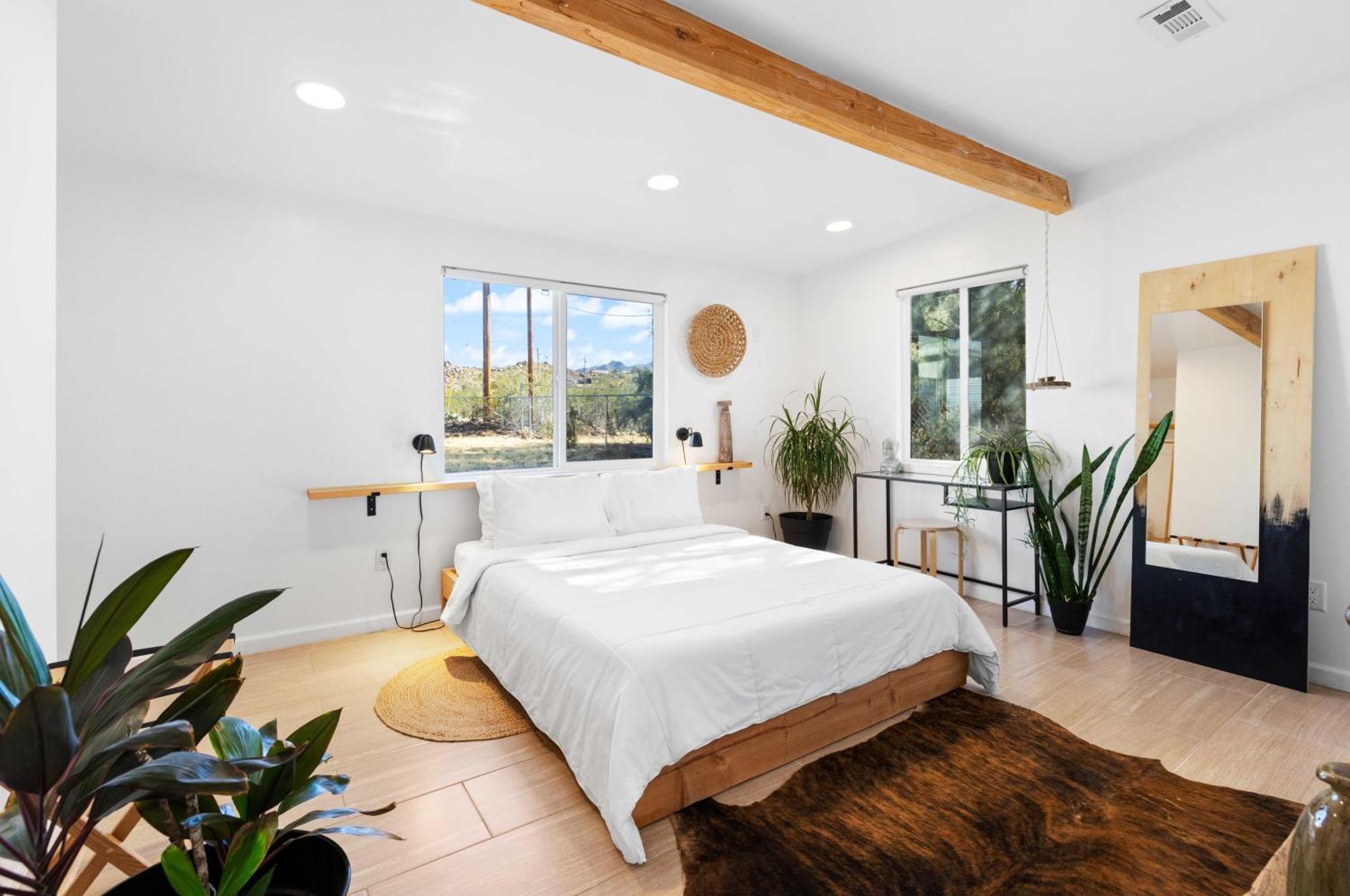 The Zen - Outdoor Shower, Gas Fireplace, Walkable To Shops & Restaurants Joshua Tree Eksteriør billede